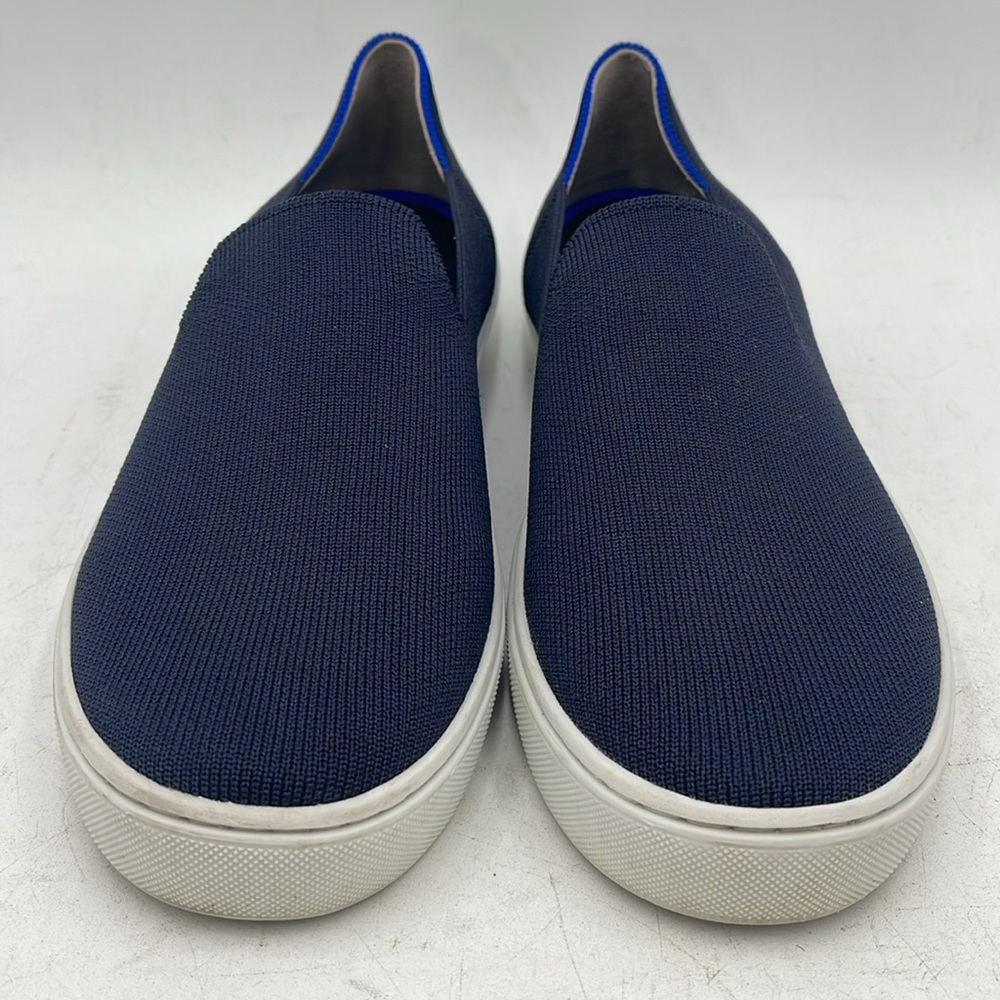 Rothy’s Original Slip On Sneaker sz 9.5 Dark Blue - Picture 2 of 9